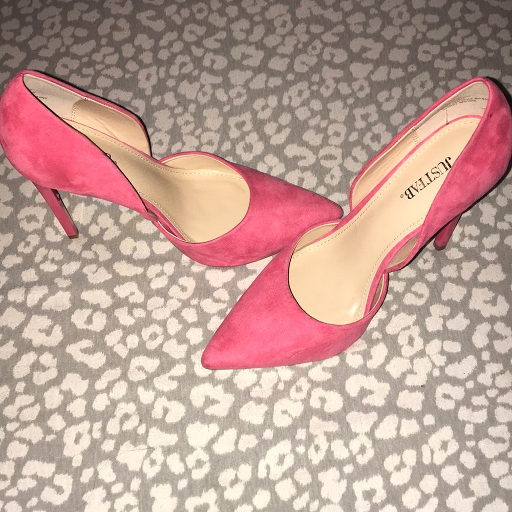 Honeysuckle Pink Pumps